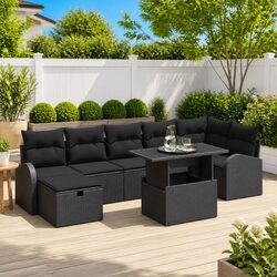 Enhance Your Outdoor Space with 8 Piece Sofa Set