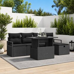 Transform Your Outdoor Living with 6 Piece Garden Sofa Set