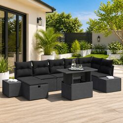 Elevate Your Outdoor Space with This 8-Seater Sofa Set