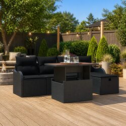 Elevate Your Outdoor Space with a 6-Piece Sofa Set