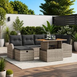 Elevate Your Outdoor Space with a 7-Piece Sofa Set