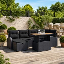 Elevate Your Outdoor Experience with 7-Piece Sofa Set