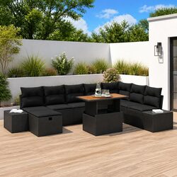 Enhance Your Outdoor Space with a 9-Piece Sofa Set