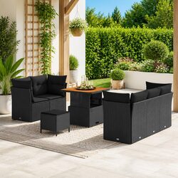 Transform Your Outdoor Space with 8-Piece Sofa Set