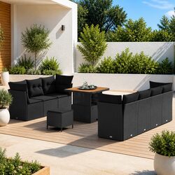 Stylish 10 Piece Garden Sofa Set for Outdoor Living