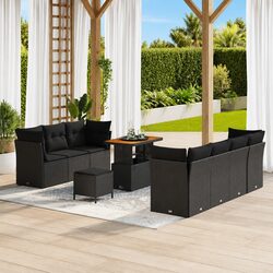 Enhance Your Patio with This 10-Piece Garden Sofa Set