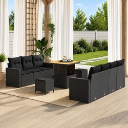Stylish 10-Piece Modular Garden Sofa Set for Outdoor Comfort