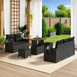 Transform Your Outdoor Space with 8-Piece Sofa Set