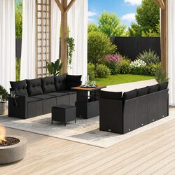 Elevate Your Outdoor Space with 11-Piece Sofa Set