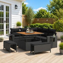Enhance Your Outdoor Space with This 8-Piece Sofa Set