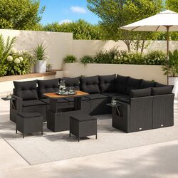 Stylish 12-Piece Garden Sofa Set for Outdoor Spaces