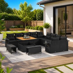 Transform Your Outdoor Space with This 13-Piece Sofa Set