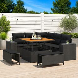 Transform Your Outdoor Space with This 8-Piece Sofa Set