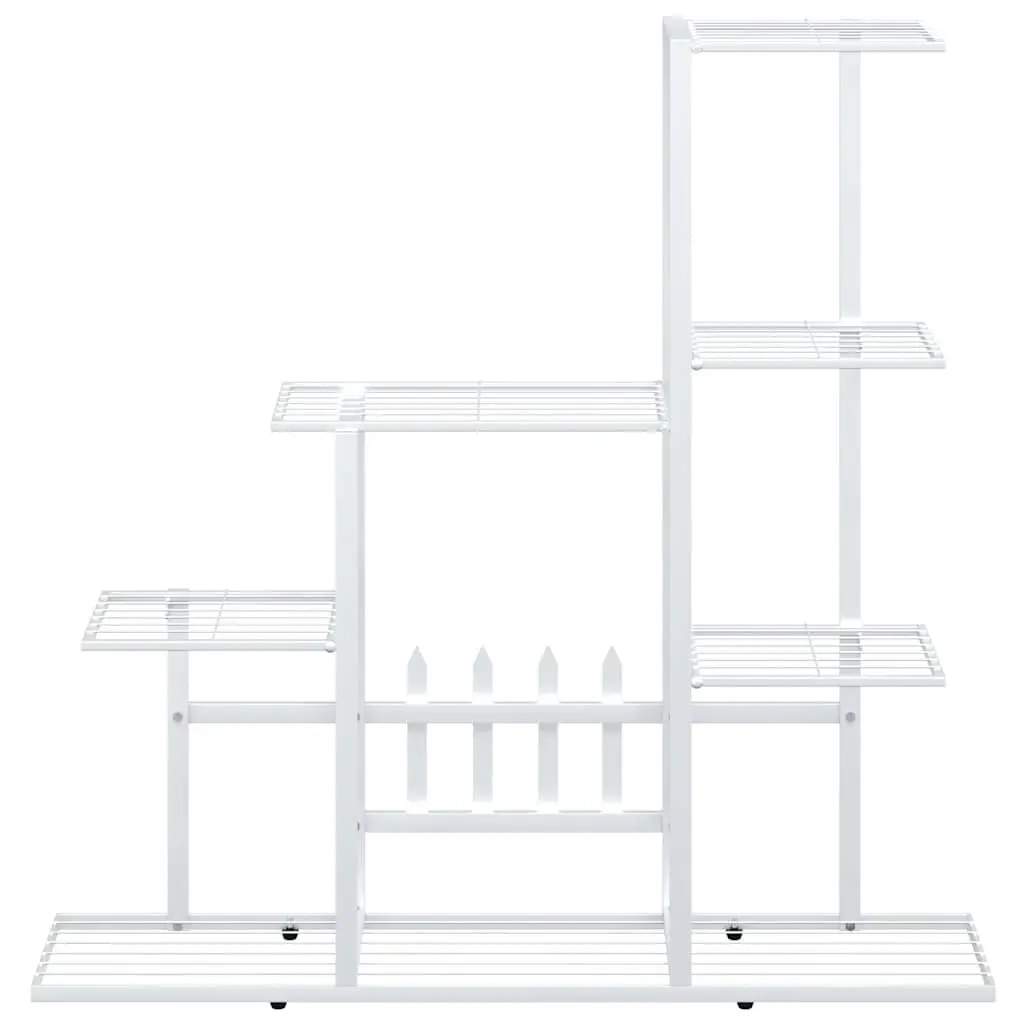 Metal Plant Stand 94.5x25x88cm Sturdy Display Rack for Home and Garden Decor