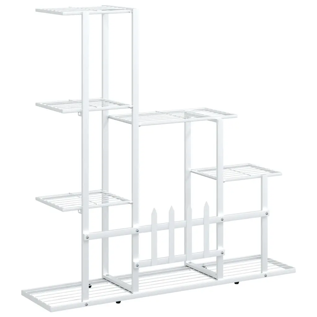 Metal Plant Stand 94.5x25x88cm Sturdy Display Rack for Home and Garden Decor
