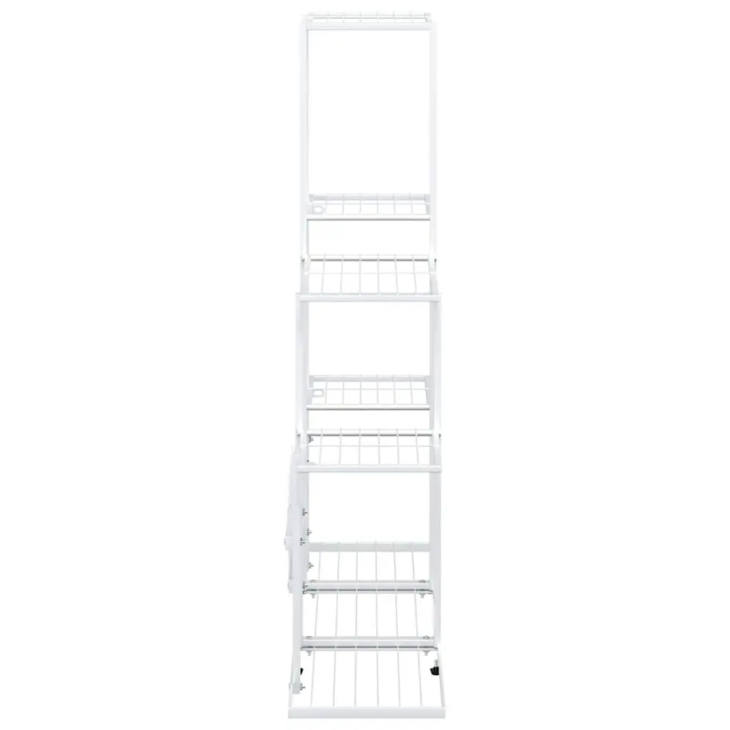 Metal Plant Stand 94.5x25x88cm Sturdy Display Rack for Home and Garden Decor