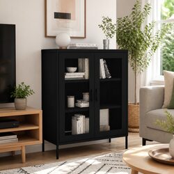 Optimize Your Space with This Stylish Storage Cabinet