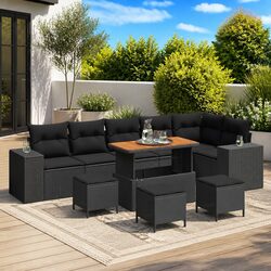 10-Piece Outdoor Modular Sofa Set - Elevate Your Space