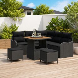 Transform Your Outdoor Space with This 8-Piece Sofa Set