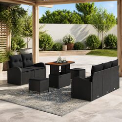 Transform Your Outdoor Space with This 8-Piece Sofa Set