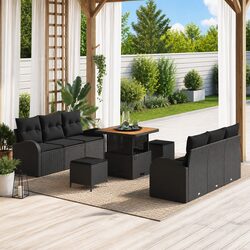 Enhance Your Outdoor Space with a 9pc Garden Sofa Set