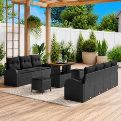 Transform Your Outdoor Space with This 10-Piece Sofa Set