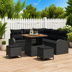 Enhance Your Outdoor Space with 8-Piece Modular Sofa Set