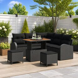 Enhance Your Outdoor Space with This 8-Piece Sofa Set