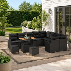 Enhance Your Outdoor Space with This 12-Piece Sofa Set