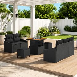 Transform Your Outdoors with an 8-Piece Garden Sofa Set