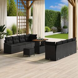 Elevate Your Outdoor Space with 11-Piece Garden Sofa Set