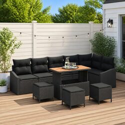 Transform Your Outdoor Space with a 10-Piece Sofa Set