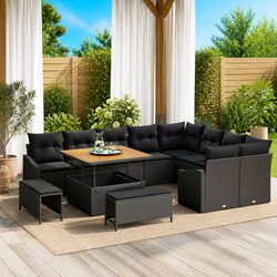 Enhance Your Outdoor Living with a 12-Piece Garden Sofa Set