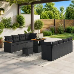 Elevate Your Outdoor Space with 11 Piece Sofa Set