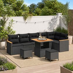 Enhance Your Outdoor Area with a 9-Piece Sofa Set