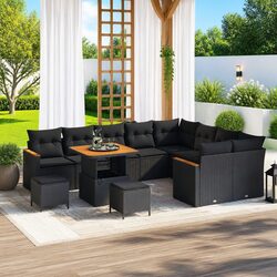 Transform Your Outdoor Space with This 12-Piece Sofa Set