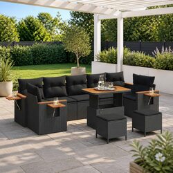 Elevate Your Outdoor Space with a 10-Piece Sofa Set