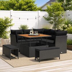 Enhance Your Outdoor Space with 8-Piece Sofa Set