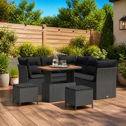 Enhance Your Outdoor Space with 8-Piece Sofa Set