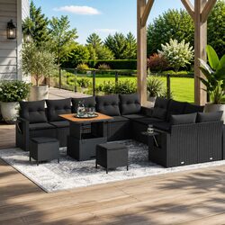 Versatile 13-Piece Garden Sofa Set for Outdoor Living
