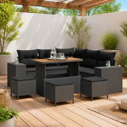 Enhance Your Outdoor Living with a 9-Piece Sofa Set