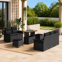 Enhance Your Outdoor Space with 8-Piece Sofa Set
