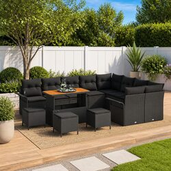 Elevate Your Outdoor Space with a 13-Piece Sofa Set