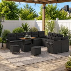 Transform Your Outdoor Space with 13-Piece Sofa Set