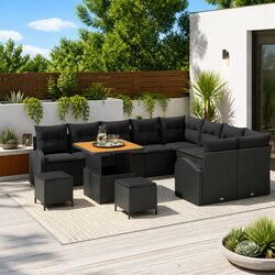 Transform Your Patio with Our Stylish 12-Piece Sofa Set