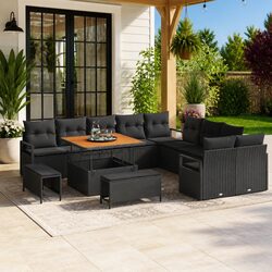 Elevate Your Outdoor Space with This 13-Piece Sofa Set