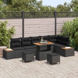 Enhance Your Outdoor Space with This 9-Piece Sofa Set