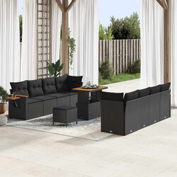 Enhance Your Outdoor Space with 12-Piece Garden Sofa Set