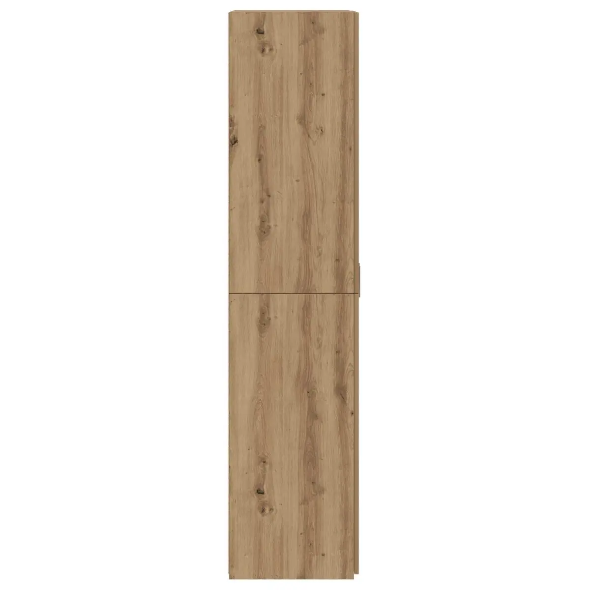 Highboard Buffet Cabinet 70 x 42.5 x 185 cm Rustic Oak Ample Storage for Dining Room