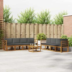 Transform Your Outdoor Space with 9 Piece Sofa Set
